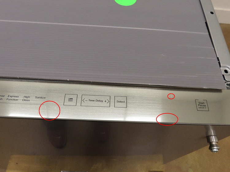Viking VDWU524SS 24" LCD Control Panel 8 Cycles Quiet Clean Dishwasher