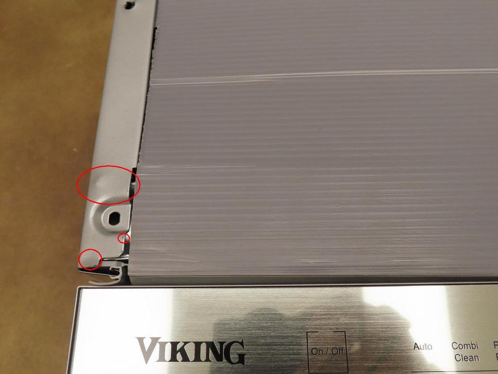 Viking VDWU524SS 24" LCD Control Panel 8 Cycles Quiet Clean Dishwasher