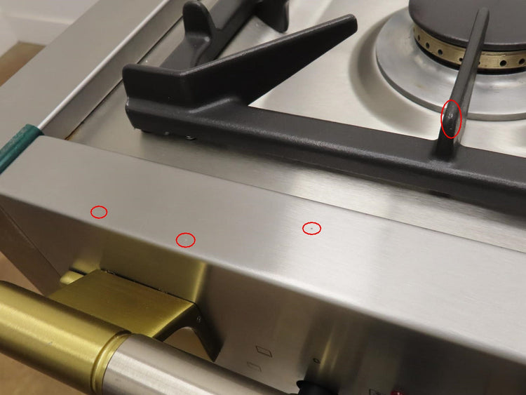 AGA Elise Series Classic Color Col AEL481DFABSS 48" Freestanding Dual Fuel Range