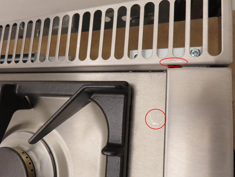 AGA Elise Series Classic Color Col AEL481DFABSS 48" Freestanding Dual Fuel Range