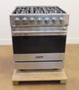 Viking 3 Series RVDR33025BSSLP 30" 5 Sealed Burners Freestanding Dual Fuel Range