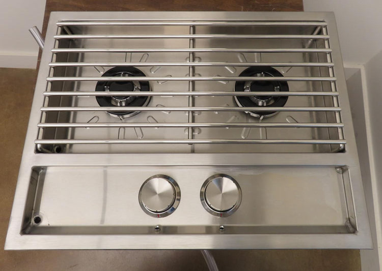 Lynx Sedona Series LSB502LP 22 Inch Liquid Propane Built-in Double Side Burner