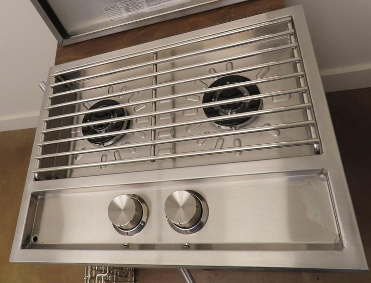 Lynx Sedona Series LSB502LP 22 Inch Liquid Propane Built-in Double Side Burner