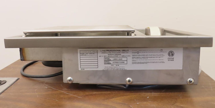 Lynx Sedona Series LSB501NG 11" Built-in Single Side Burner with 12,500 BTUs
