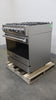 Viking 3 Series 30" 5 Sealed Burners Freestanding Dual Fuel Range RVDR33025BSSLP