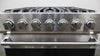 Viking 3 Series 30" 5 Sealed Burners Freestanding Dual Fuel Range RVDR33025BSSLP