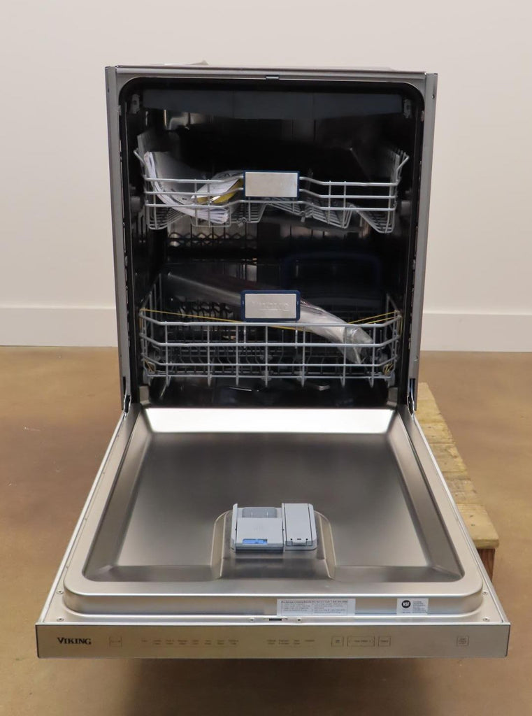 Viking VDWU524SS 24" LCD Control Panel 8 Cycles Quiet Clean Dishwasher
