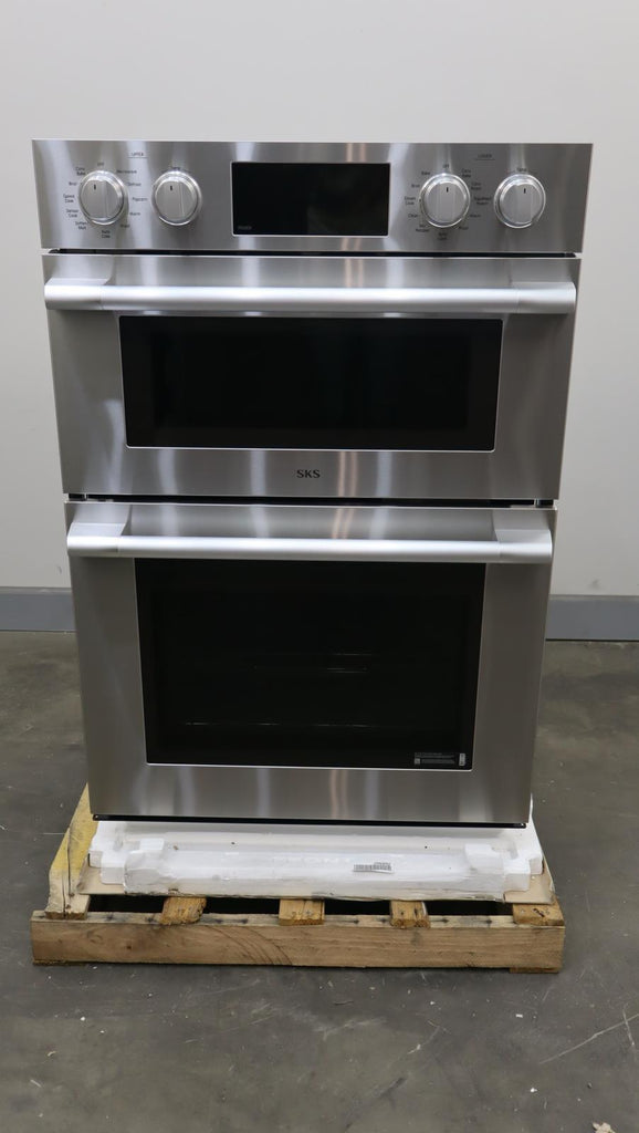 SKS 30 Inch Double Combination Electric Smart Wall Oven 6.4 ft Cap. SKSCV3002S