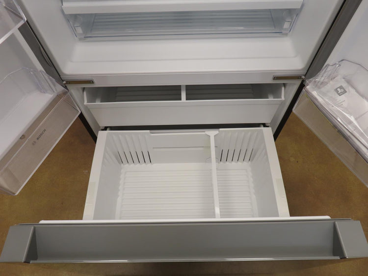 Bosch 100 Series B36FD10ENS 36" Freestanding French Door Smart Refrigerator Imgs