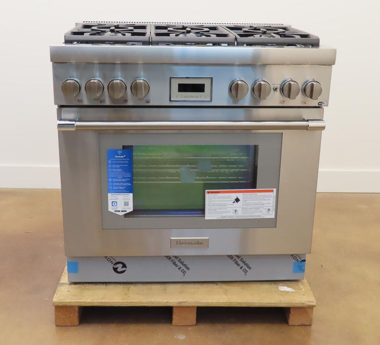 Thermador Pro Harmony Professional Series PRG366WH 36" ProStyle NaturalGas Range