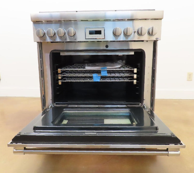 Thermador Pro Harmony Professional Series PRG366WH 36" ProStyle NaturalGas Range