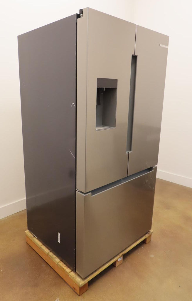 Bosch 100 Series B36FD10ENS 36" Freestanding French Door Smart Refrigerator Imgs