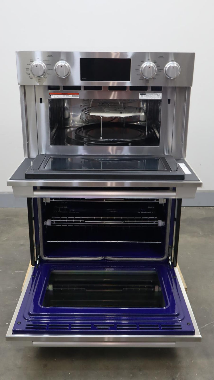 SKS 30" 6.4 ft Cap. Double Combination Electric Smart Wall Oven SKSCV3002S