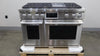 Signature Kitchen Suite 48" Double Oven Dual Fuel Convection Range SKSDR480GS