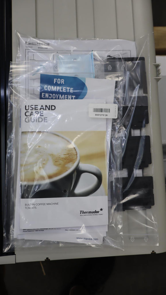 Thermador 24" Smart Memory Beverages LCD Display Built In Coffee Maker TCM24TS