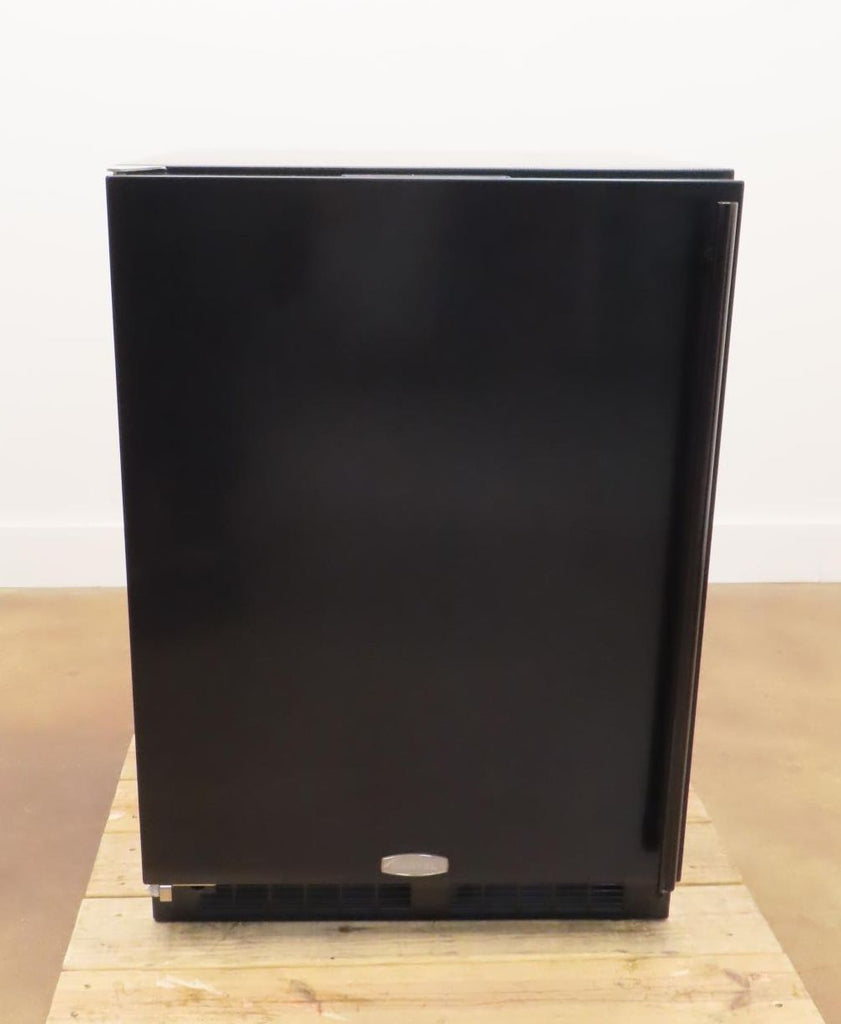 Marvel ML24RFS2LB 24" Built-in Compact Black Refrigerator/Freezer Left Hinge