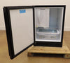 Marvel ML24RFS2LB 24" Built-in Compact Black Refrigerator/Freezer Left Hinge