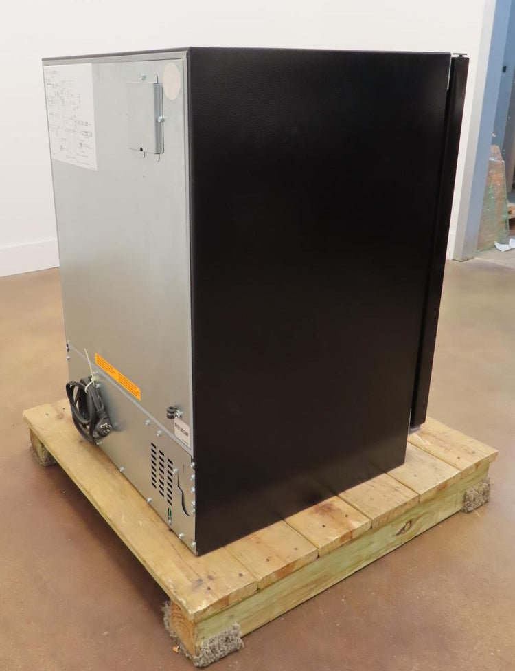Marvel ML24RFS2LB 24" Built-in Compact Black Refrigerator/Freezer Left Hinge