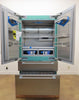 Thermador Freedom Collection T42BT120NS 42" 4-Door French Refrigerator Pictures