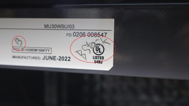 Thermador 30" 2.1 Sensor Cooking SS Professional Series Microwave Oven MU30WSU