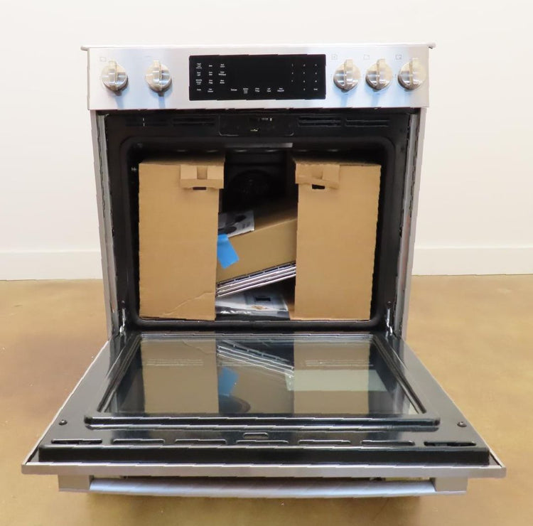 Bosch 800 Series HDI8056U 30" Slide-In Dual Fuel Stainless Steel Range