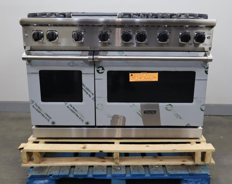 Viking 2025 Professional 5 Series 48" VSH Burner Frees Gas Range VGR5486GSS