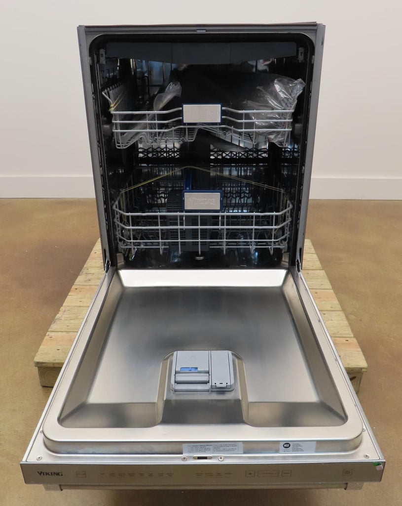Viking VDWU524SS 24" LCD Control Panel 8 Cycles Quiet Clean Dishwasher Pictures