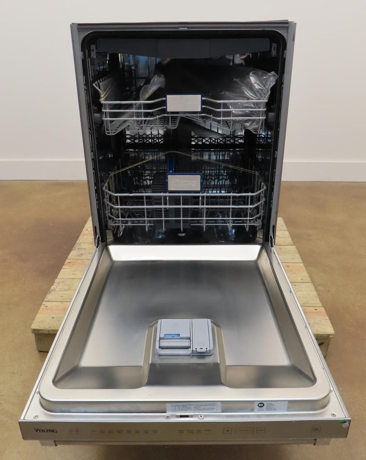 Viking VDWU524SS 24" LCD Control Panel 8 Cycles Quiet Clean Dishwasher Pictures