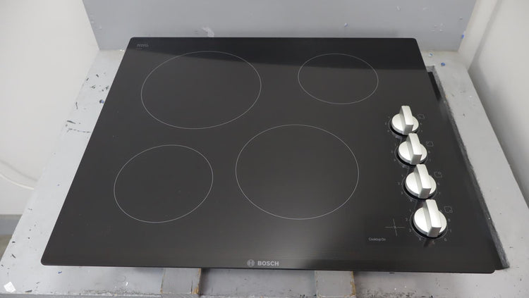 Bosch 24" 500 Series Infinite Temp Control Blk Glass Electric Cooktop NEM5466UC