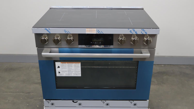 Bosch 36" Slide-In 3.7 cu.ft 5 Elements 800 Series Induction Range HIS8655U