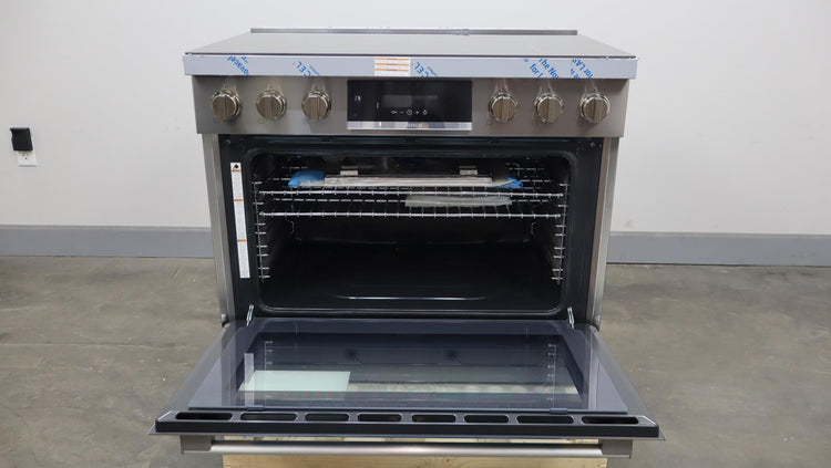 Bosch 36" Slide-In 3.7 cu.ft 5 Elements 800 Series Induction Range HIS8655U