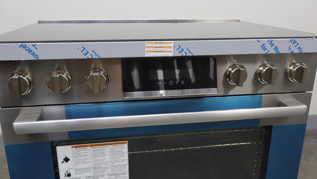 Bosch 36" Slide-In 3.7 cu.ft 5 Elements 800 Series Induction Range HIS8655U