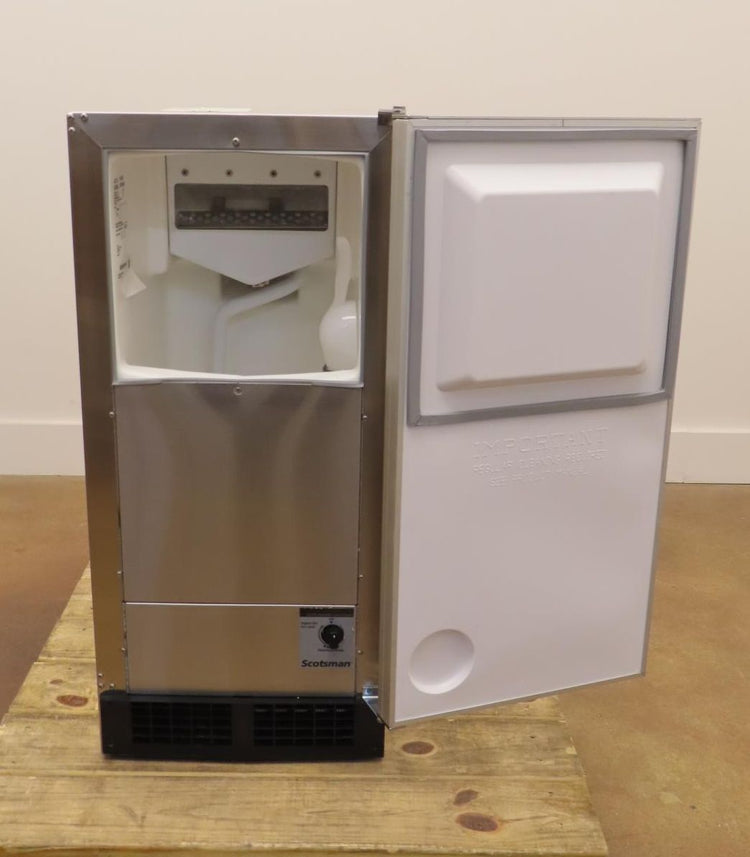 Scotsman DCE33A1SSD 15" 30 lbs Gravity Drain Under Counter Panel R. Ice Maker