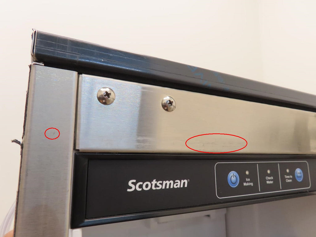 Scotsman Brilliance Series SCN60PA1SS 15" Undercounter Nugget Ice Maker Pics
