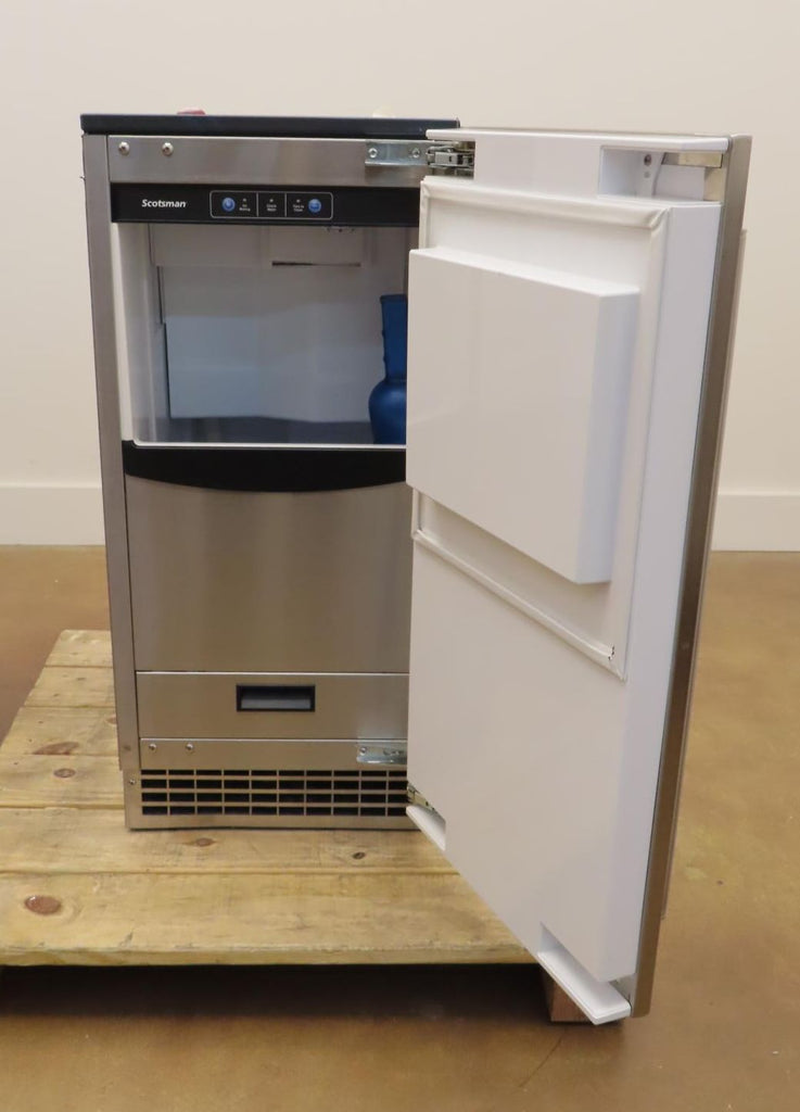 Scotsman Brilliance Series SCN60PA1SS 15" Undercounter Nugget Ice Maker Pics