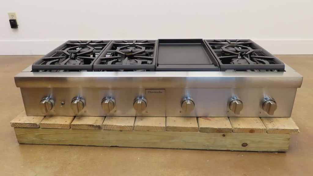 Thermador Professional Series PCG486WD 48" 6 Star Burners Rangetop