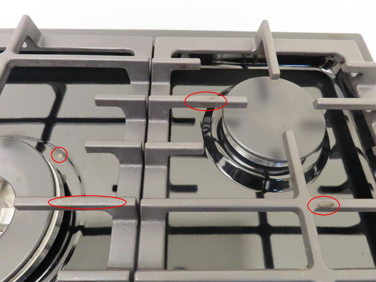 Bosch 800 Series NGM8049UC 30" Built-In Black Gas Cooktop With 1 Year Warranty