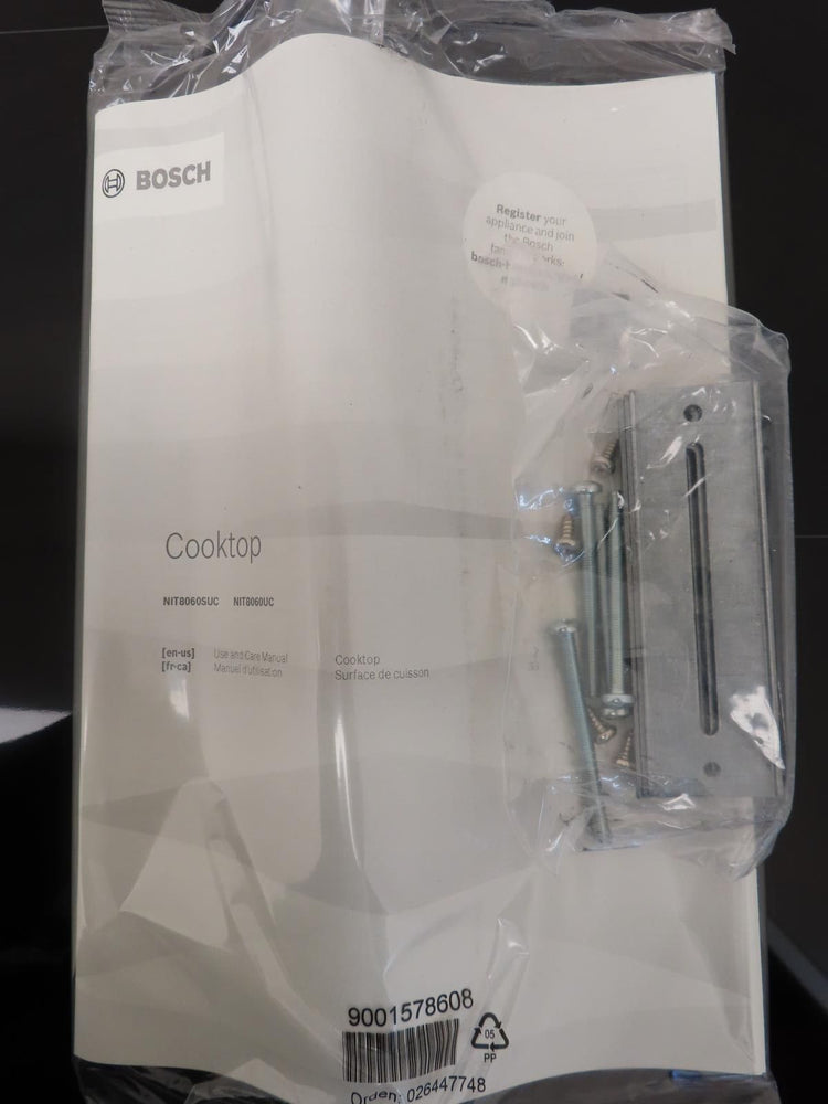 Bosch 800 Series NIT8060UC 30" Induction Smart Cooktop with 4 Elements
