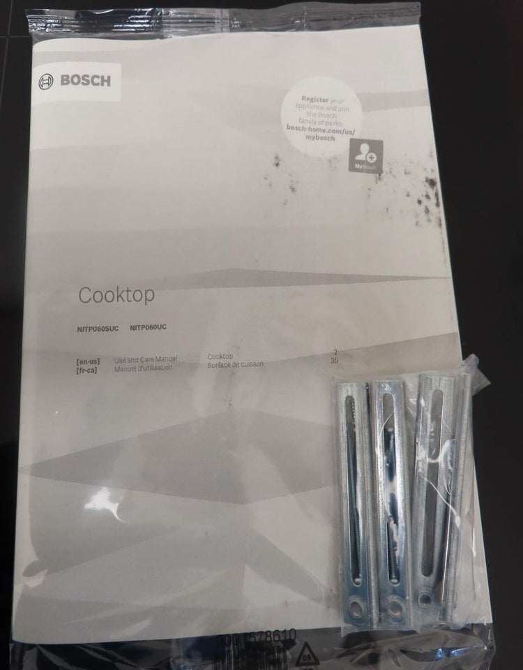 Bosch Benchmark Series NITP060UC 30" Induction Smart Cooktop with 4 Elements
