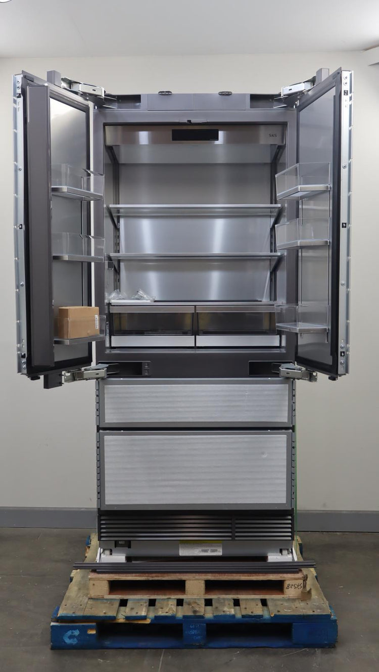 Lg Signature Kitchen Suite 36" SS Panel Ready Built In Refrigerator SKSFD3604P