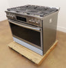 Frigidaire Gallery Series GCFD3661AF 36 Inch Freestanding Dual Fuel Range