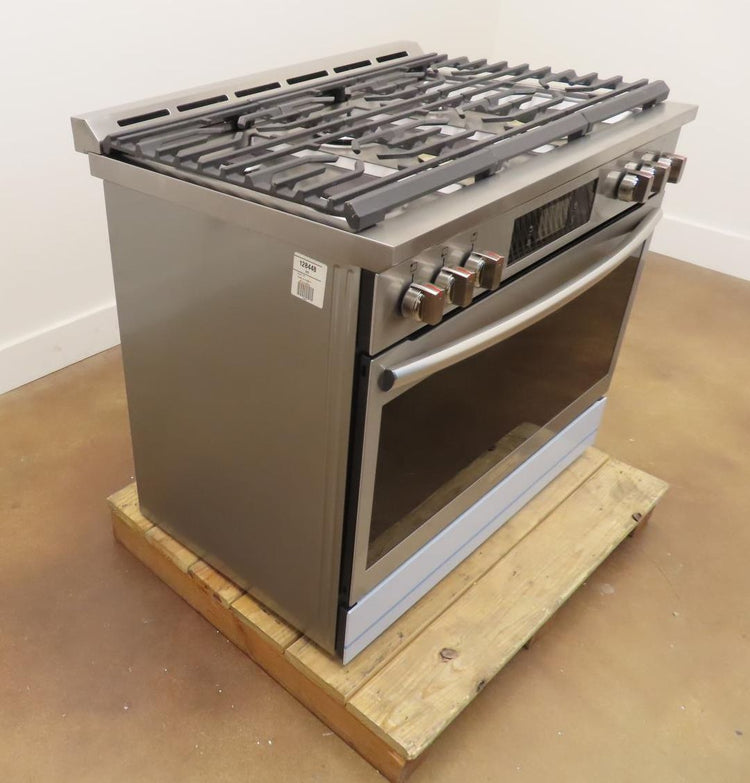 Frigidaire Gallery Series GCFD3661AF 36 Inch Freestanding Dual Fuel Range