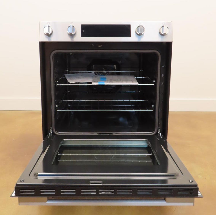 Bosch 100 Series HEF1050MU 30" SlideIn Electric Convection Range With Warranty