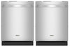 NIB Whirlpool set of 2 WDT550SAPZ 24" 44 dBa Fingerprint Resistant Dishwashers