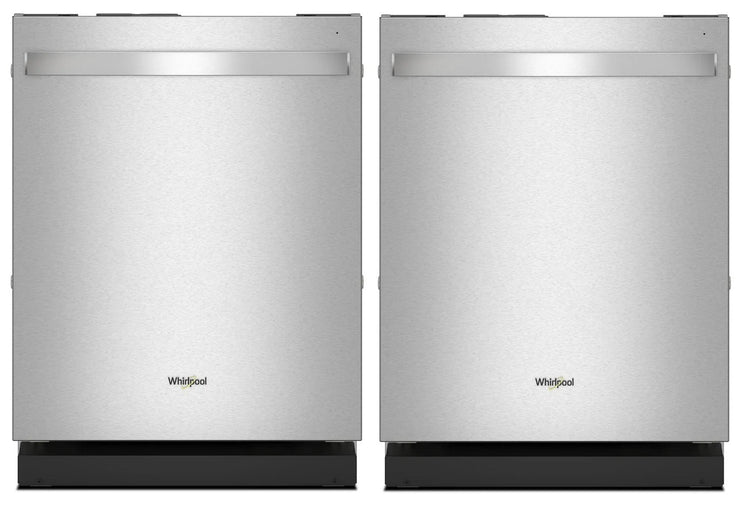 NIB Whirlpool set of 2 WDT550SAPZ 24" 44 dBa Fingerprint Resistant Dishwashers