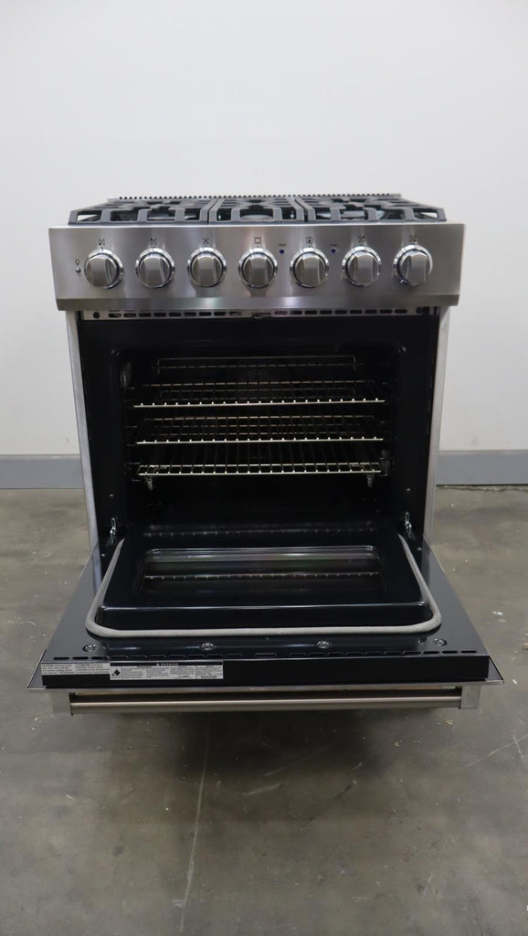 Viking 3 Series '24 30" 5 Sealed Burners Freestanding Gas Range RVGR33025BSS