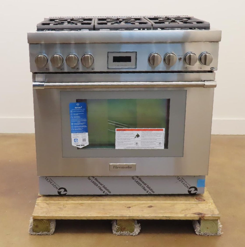 Thermador Pro Harmony Professional Series PRG366WH 36" Pro-Style Gas Range