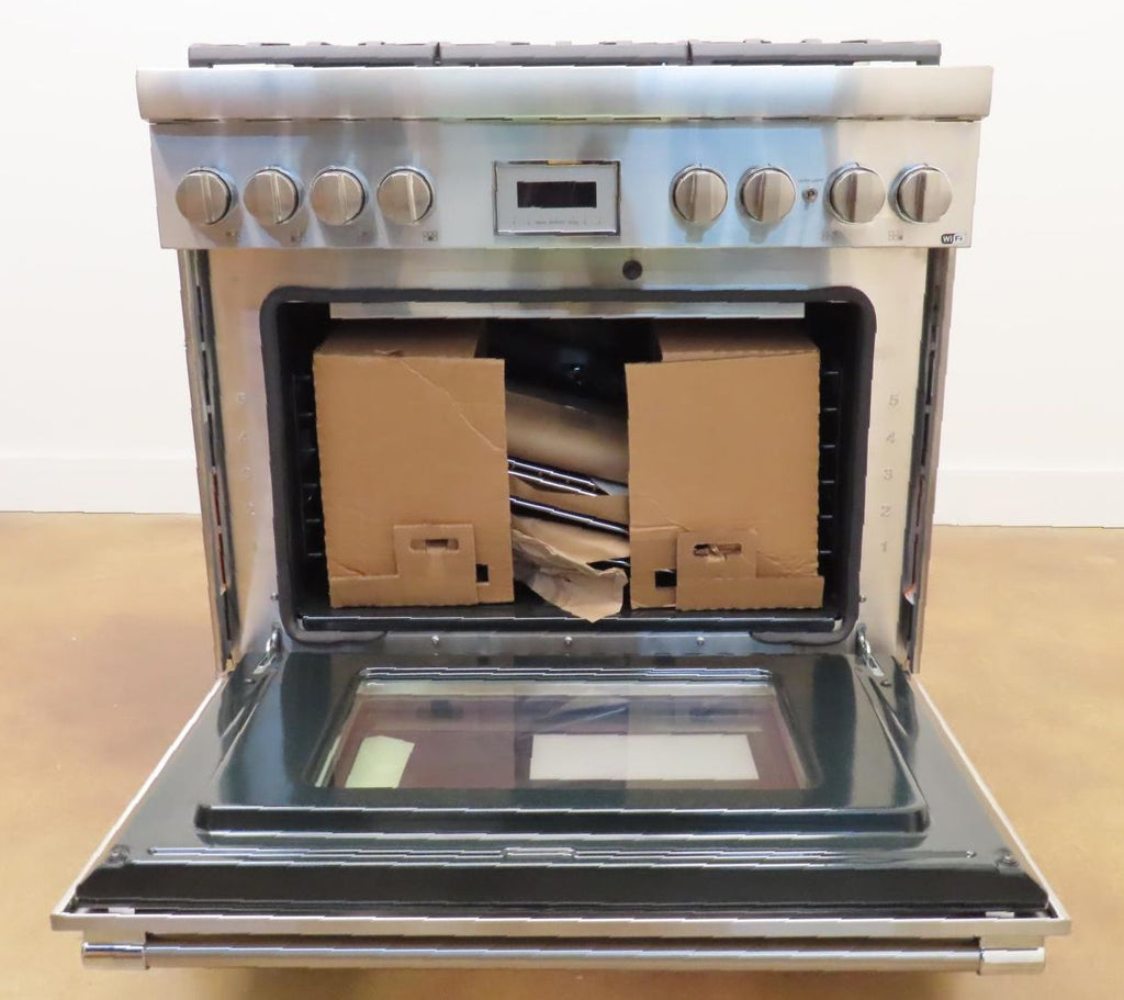 Thermador Pro Harmony Professional Series PRG366WH 36" Pro-Style Gas Range
