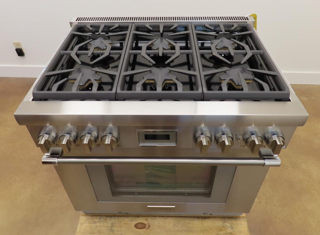 Thermador Pro Harmony Series PRG366WH 36" ProStyle NaturalGas Range FullWarranty