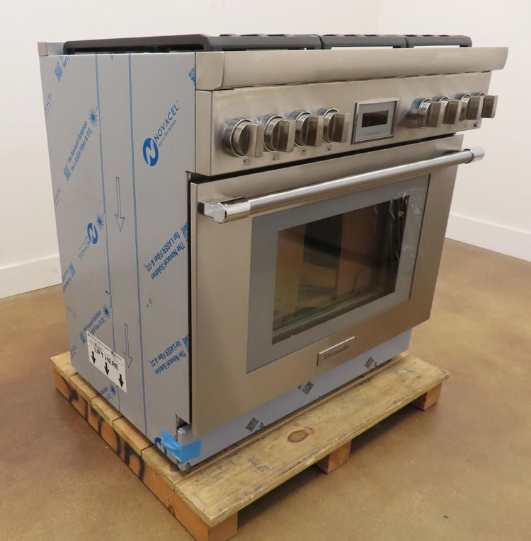 Thermador Pro Harmony Series PRG366WH 36" ProStyle NaturalGas Range FullWarranty